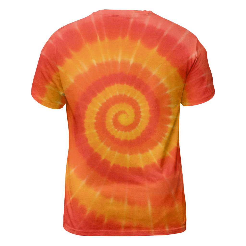 Sunburst Spiral unique graphic print tees