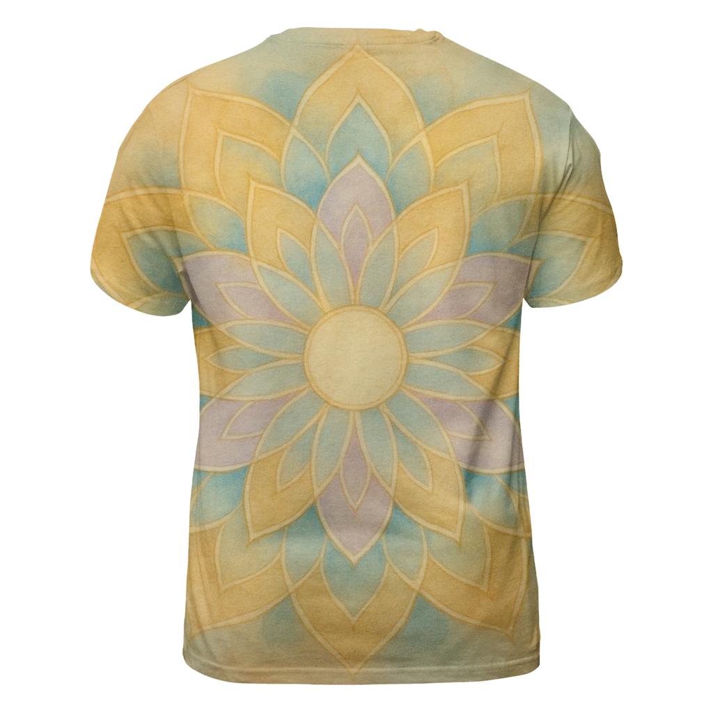 Luminous Mandala unique graphic print tees