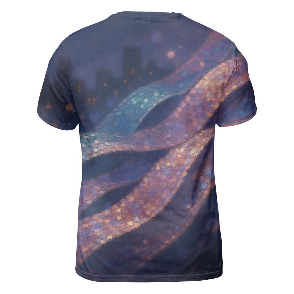 Aurora Sequins unique graphic print tees