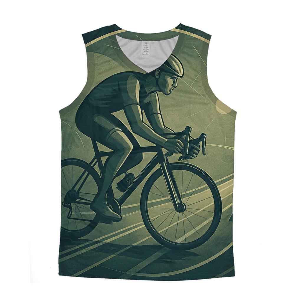 Ringed Cyclist sports performance tank tops