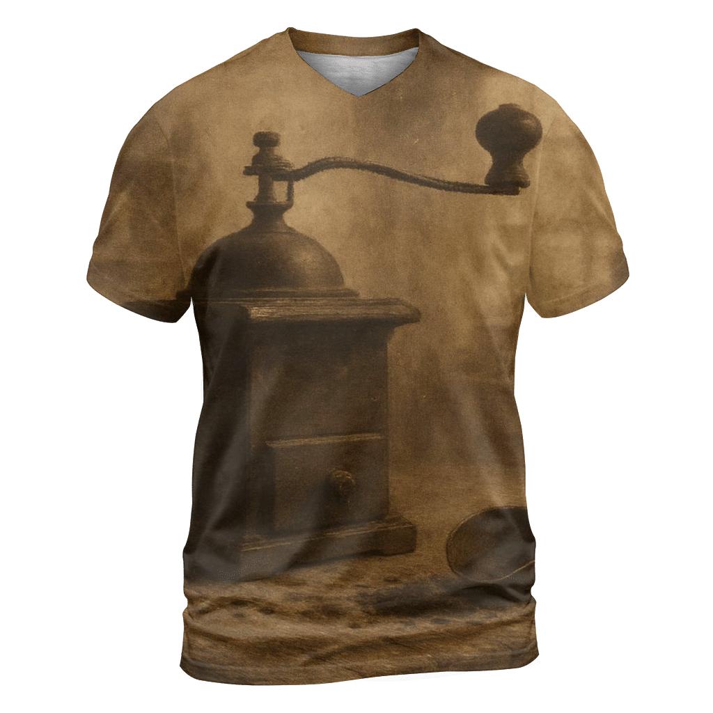 Vintage Mill Silhouette trendy printed shirt styles