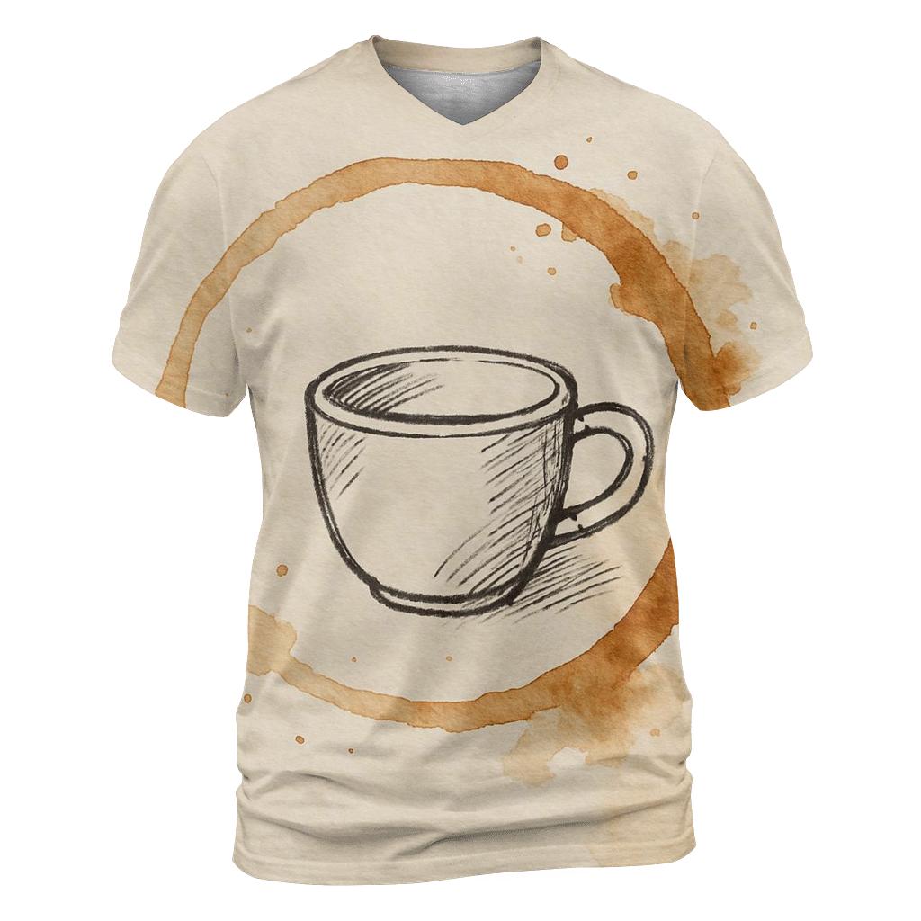 Cup Ring Imperfect designer pattern shirts