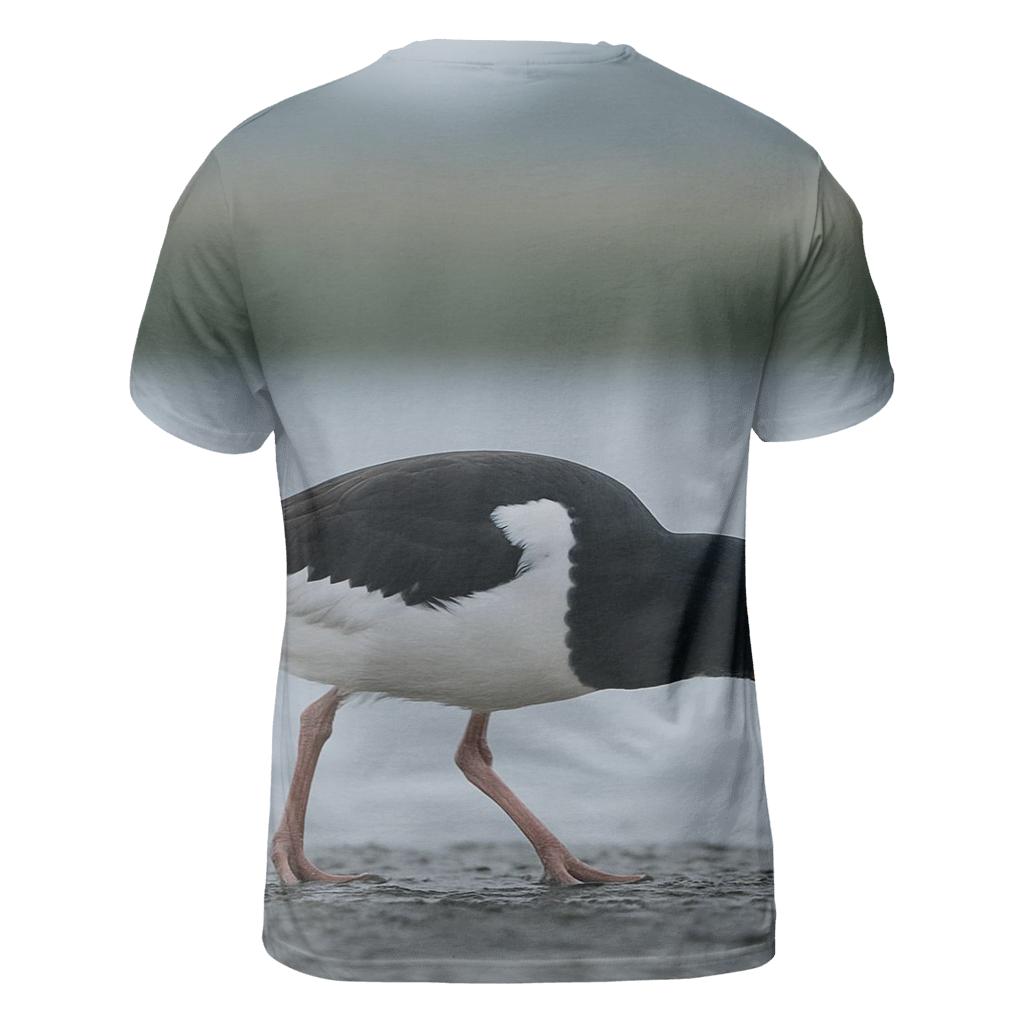 Estuary Forage Eurasian Oystercatcher custom all-over print shirts