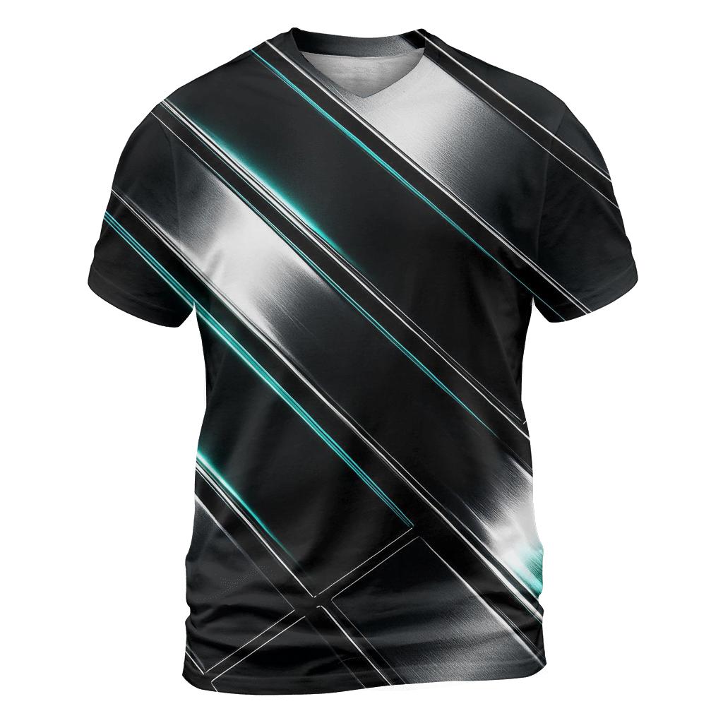 Chrome Mirage Lines designer pattern shirts