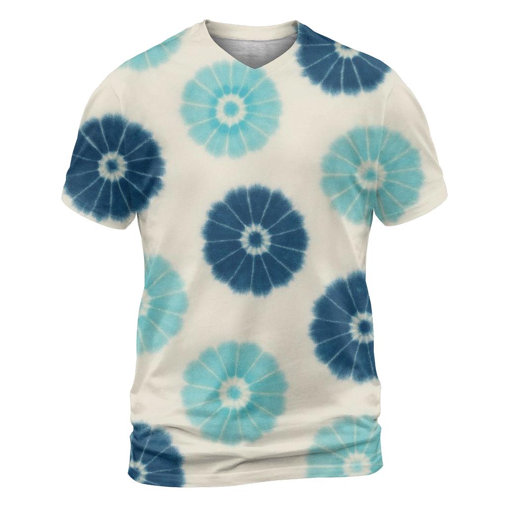 Kumo Rosette Cluster trendy printed shirt styles