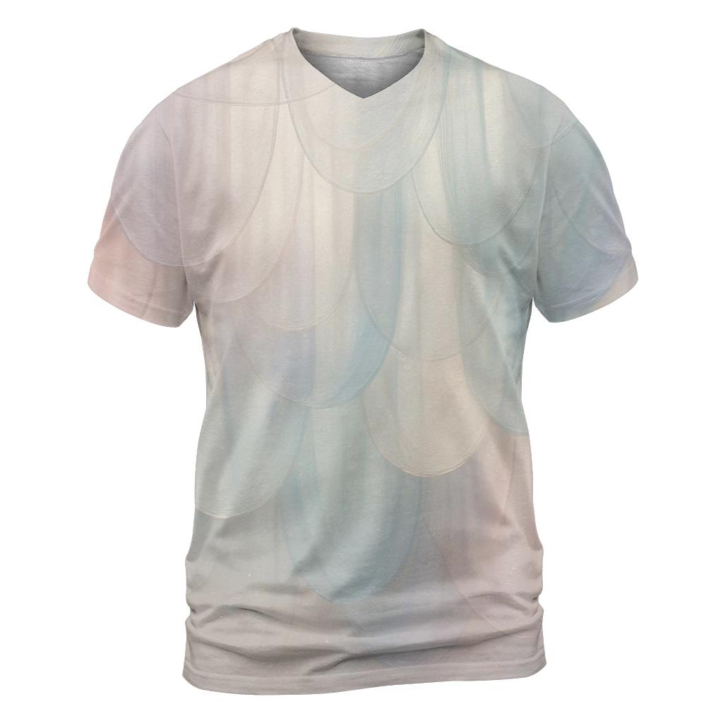 Opal Veil Tapestry designer pattern shirts