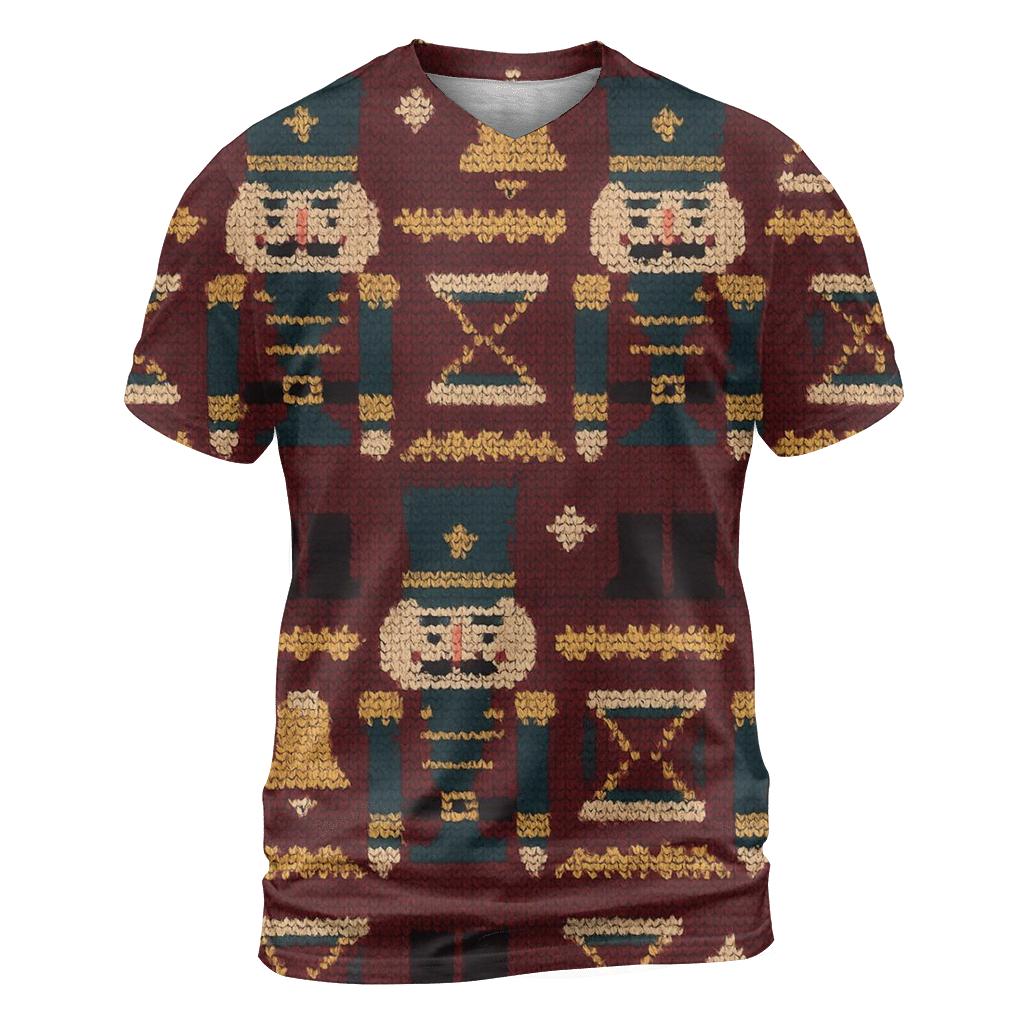 Nutcracker March Motif Design creative print fashion shirts