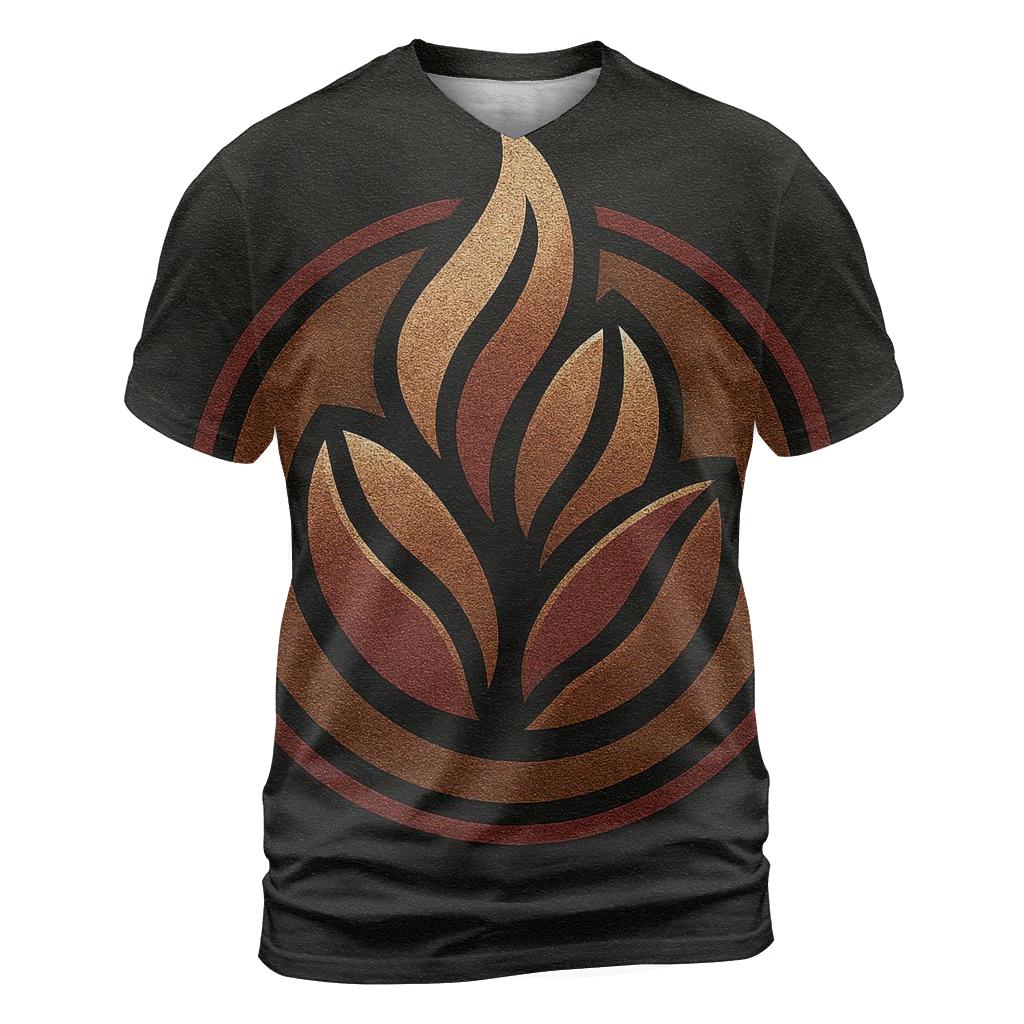 Roast Flame Icon designer pattern shirts