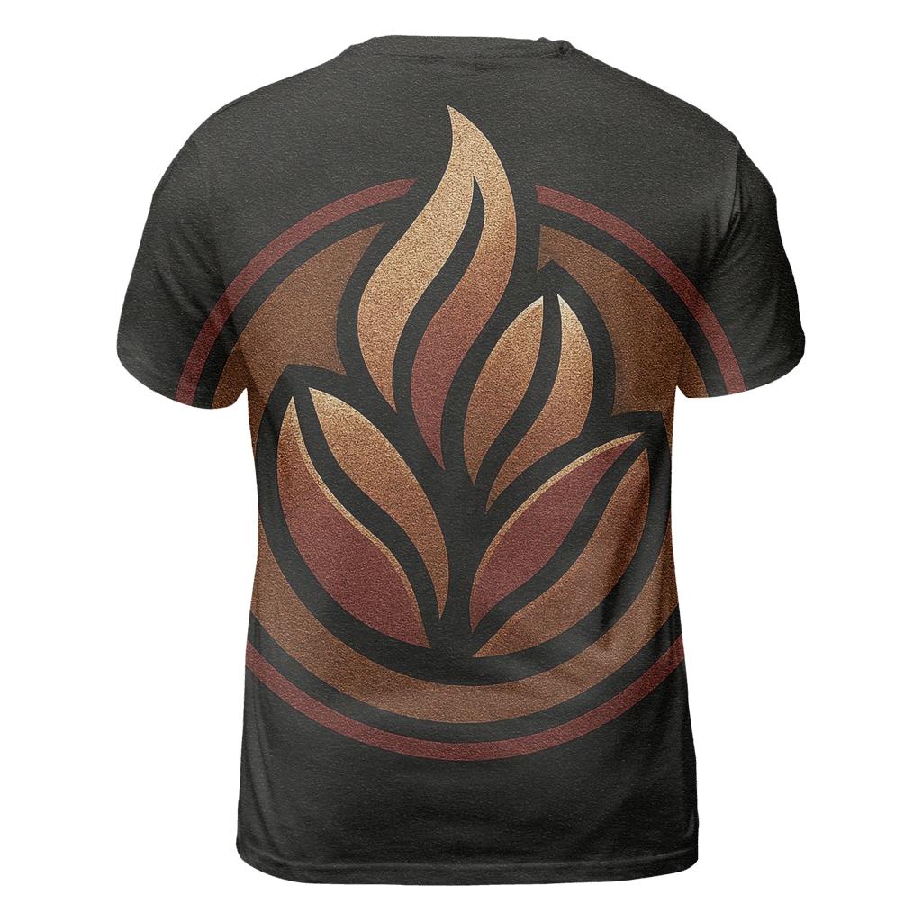 Roast Flame Icon designer pattern shirts