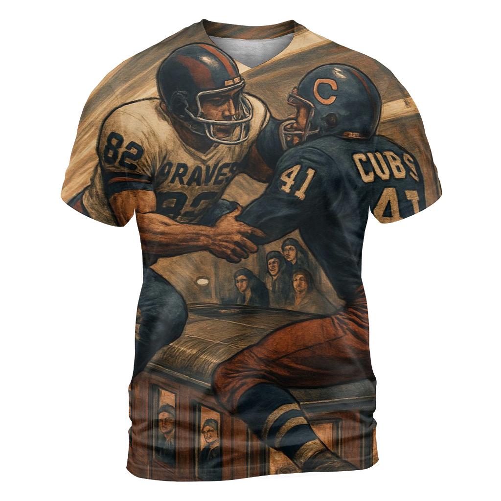 Underground Transit Tackle statement graphic shirts