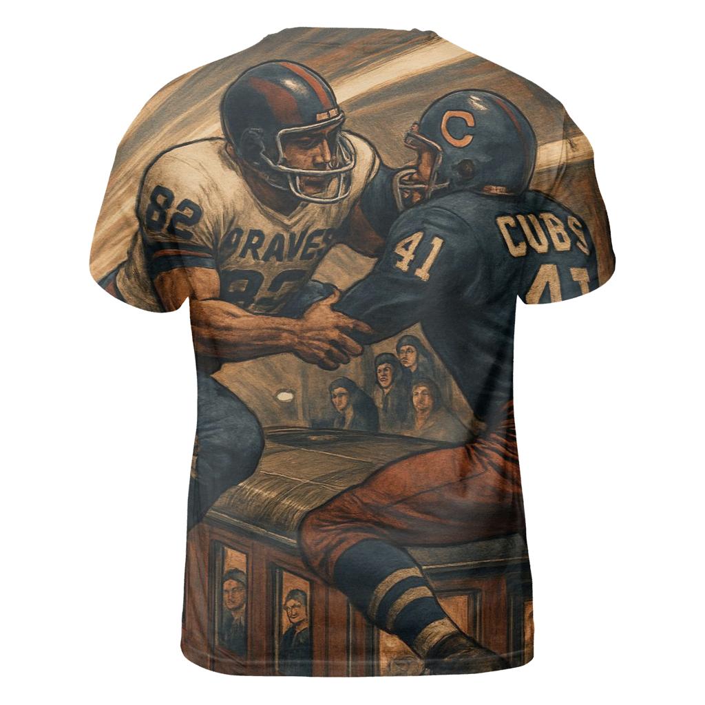 Underground Transit Tackle statement graphic shirts