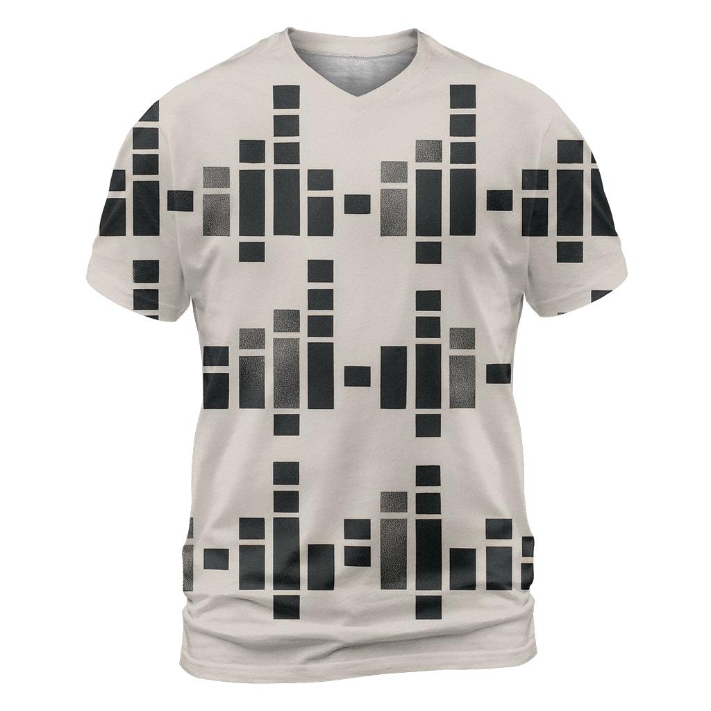 Equalizer Tattoo Grid custom all-over print shirts