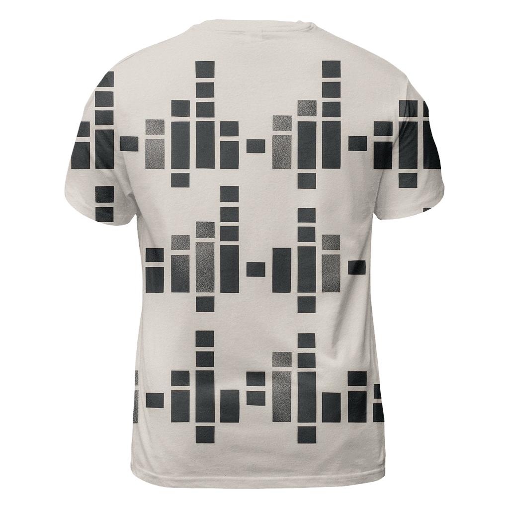 Equalizer Tattoo Grid custom all-over print shirts