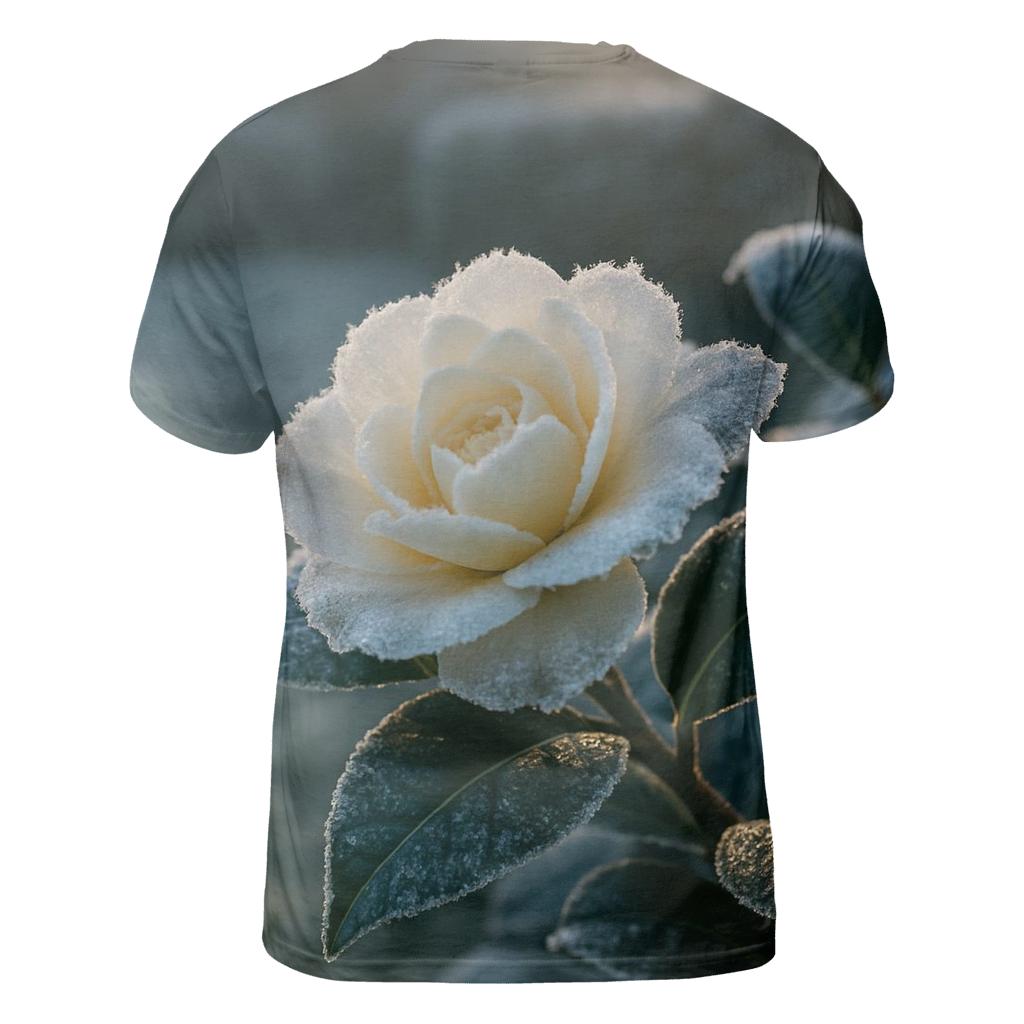 Camellia Frosted Morning personalized full print shirts