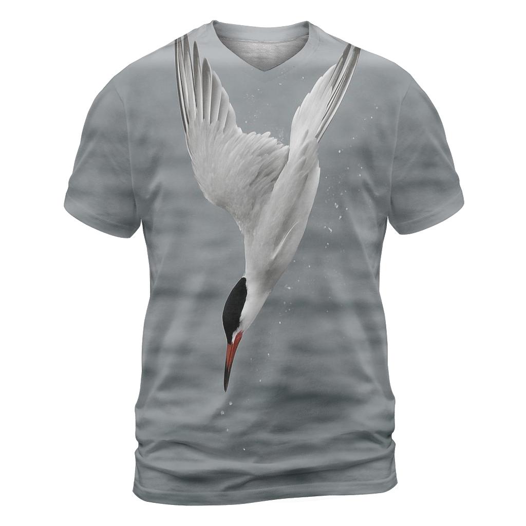Pelagic Archer Common Tern Dive designer pattern shirts
