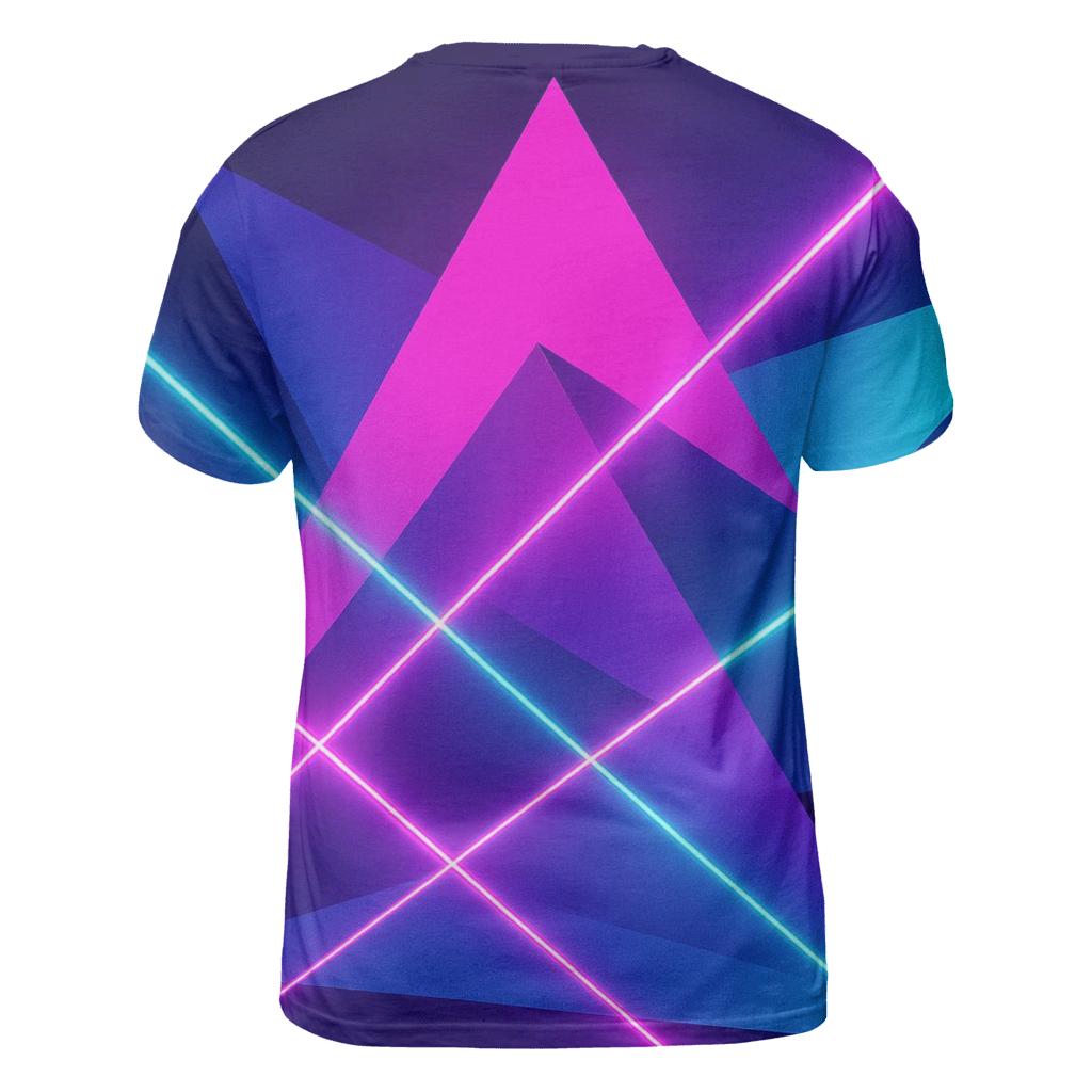 Laser Triangle Field custom all-over print shirts