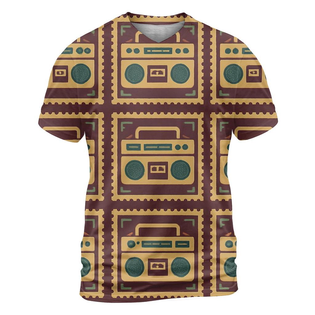 Boom Box Stamp unique graphic print tees