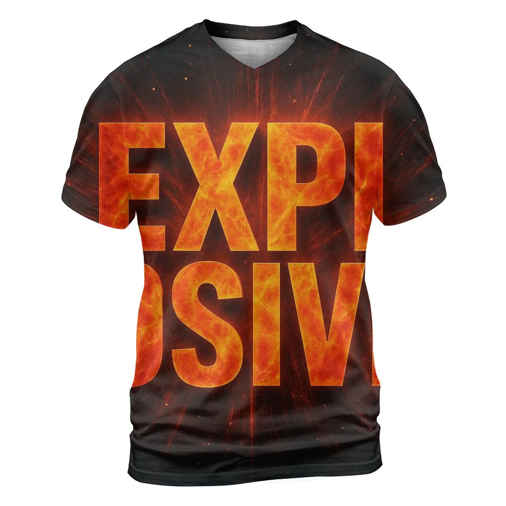 Solar Flare Typography statement graphic shirts