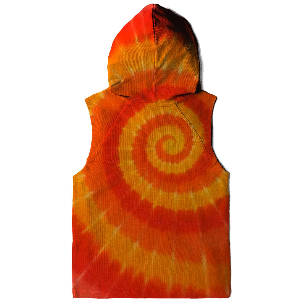 Sunburst Spiral heavyweight hoodies