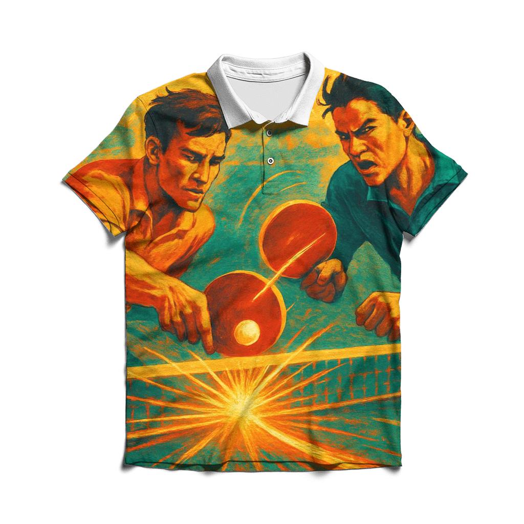 Solar Paddle Clash custom polo shirts