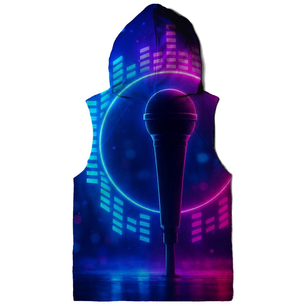 Neon Equalizer Halo hoodie designs