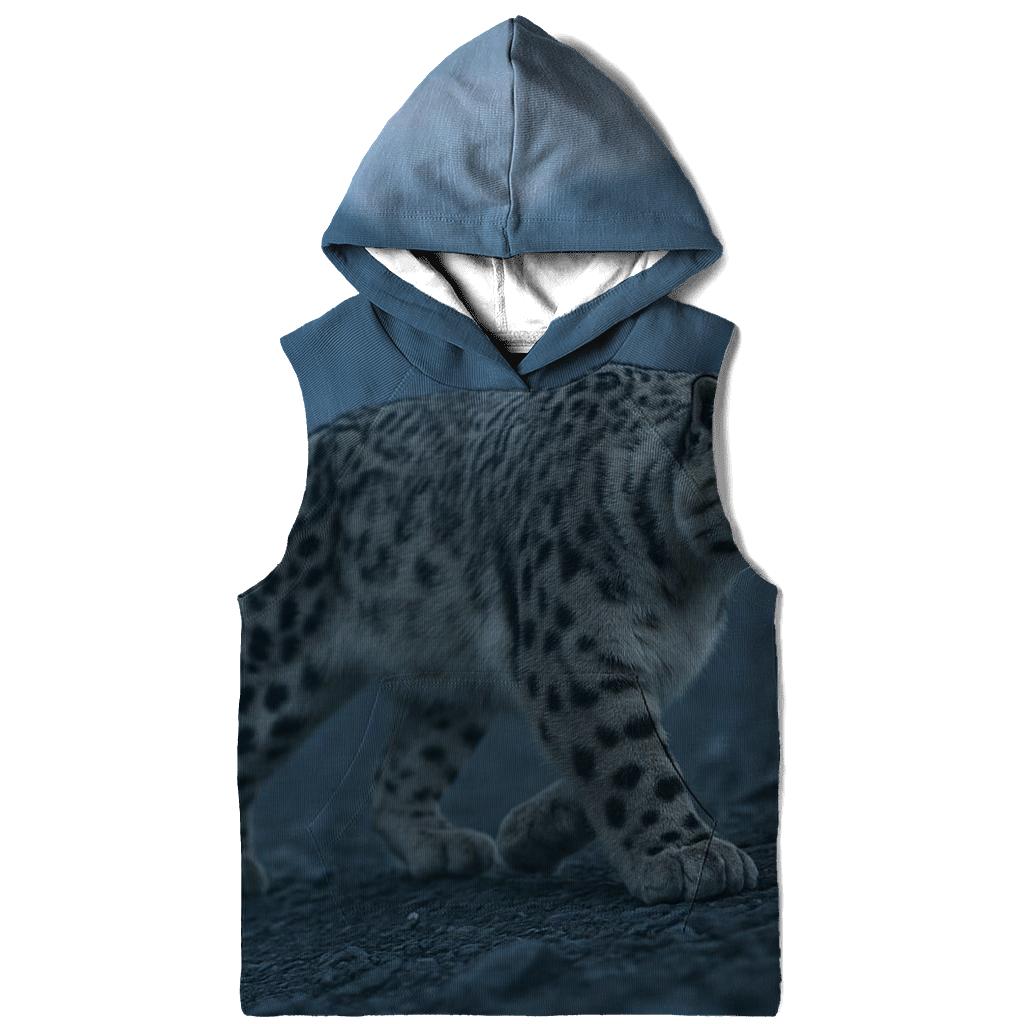 Ridge Ghost Snow Leopard graphic hoodies
