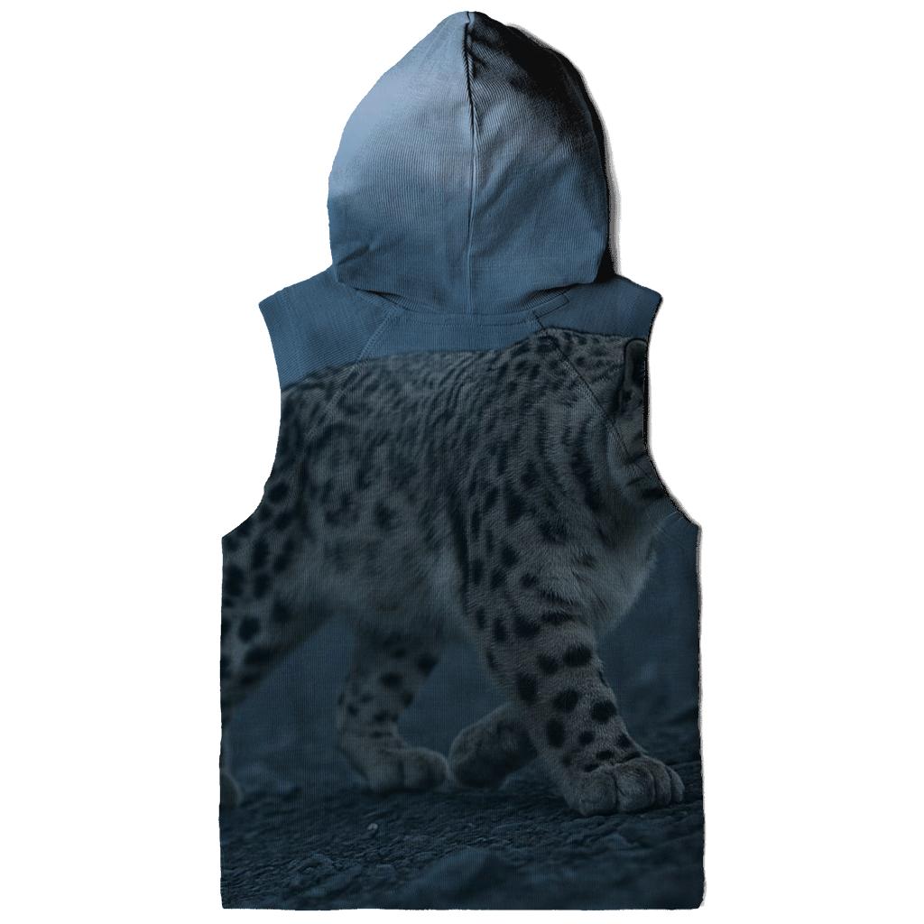 Ridge Ghost Snow Leopard graphic hoodies