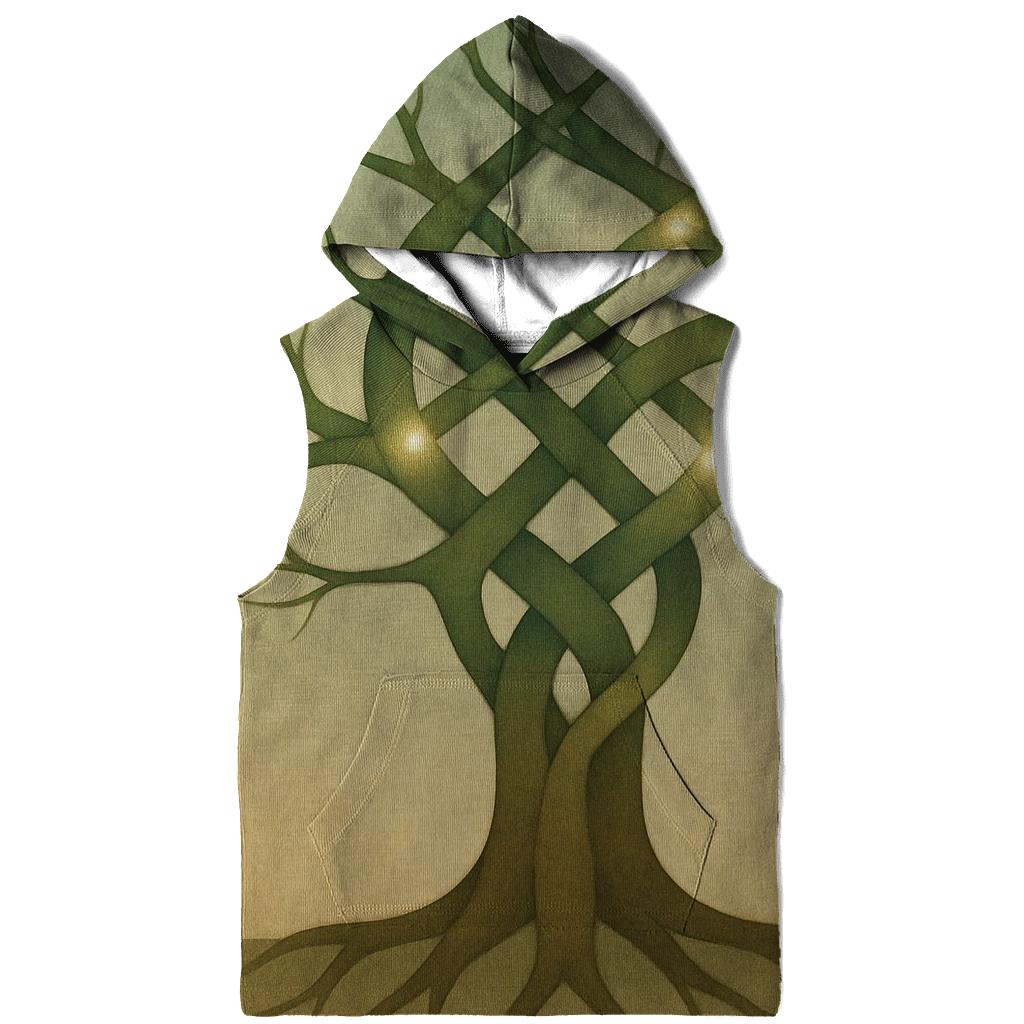 Tree Of Quiet Light embroidered hoodies