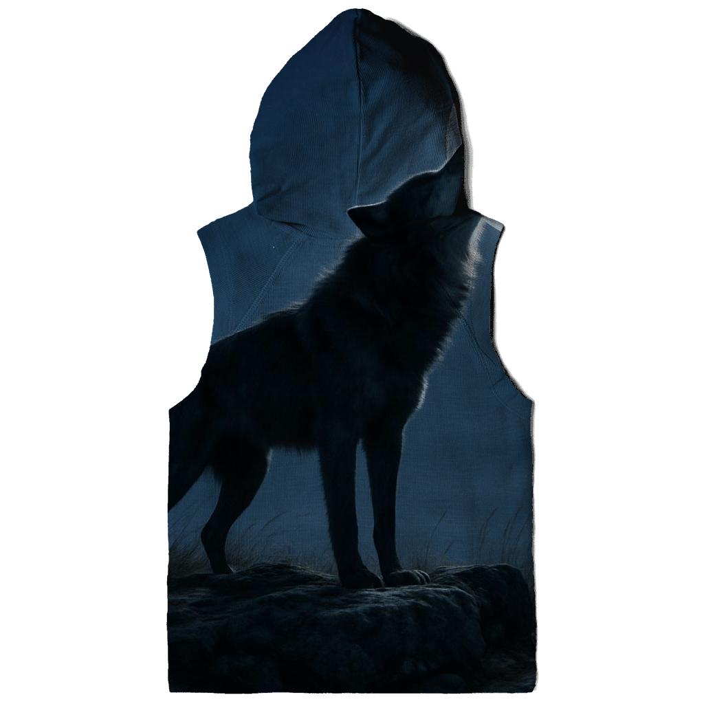 Lunar Shadow Lone Howl hoodie designs