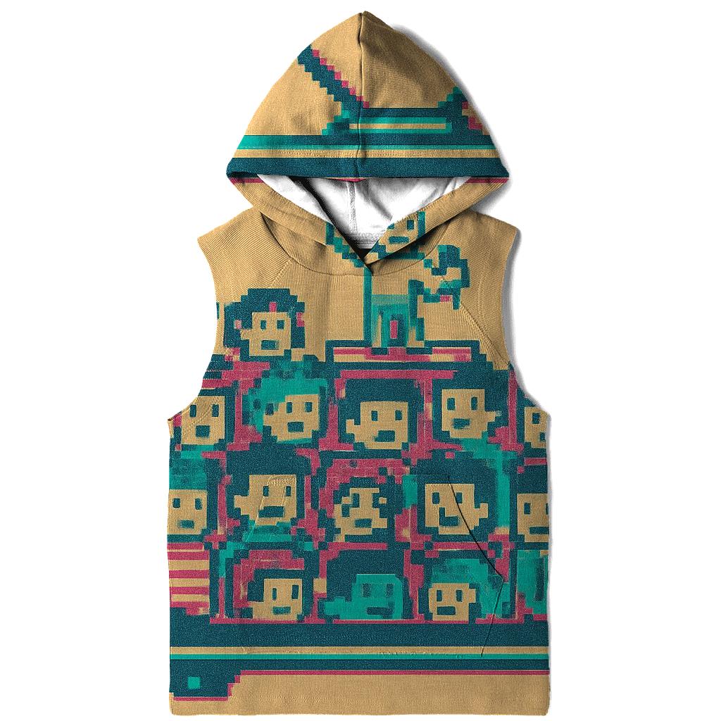 Pixel Concert Crowd hoodies fashion