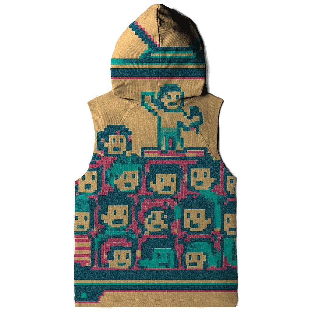 Pixel Concert Crowd hoodies fashion