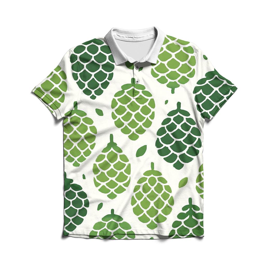 Pine Cone Cascade custom polo shirts