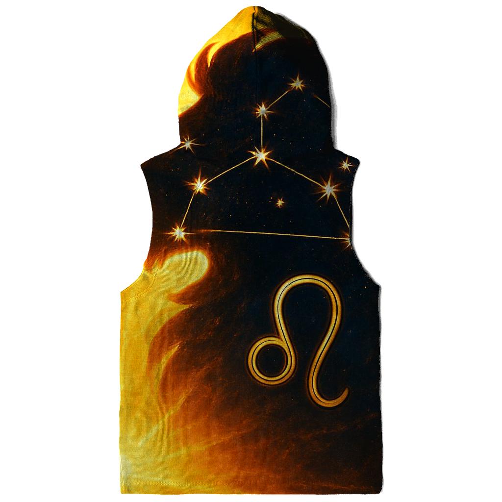 Leo Solar Flare Lion Artwork printed hoodies