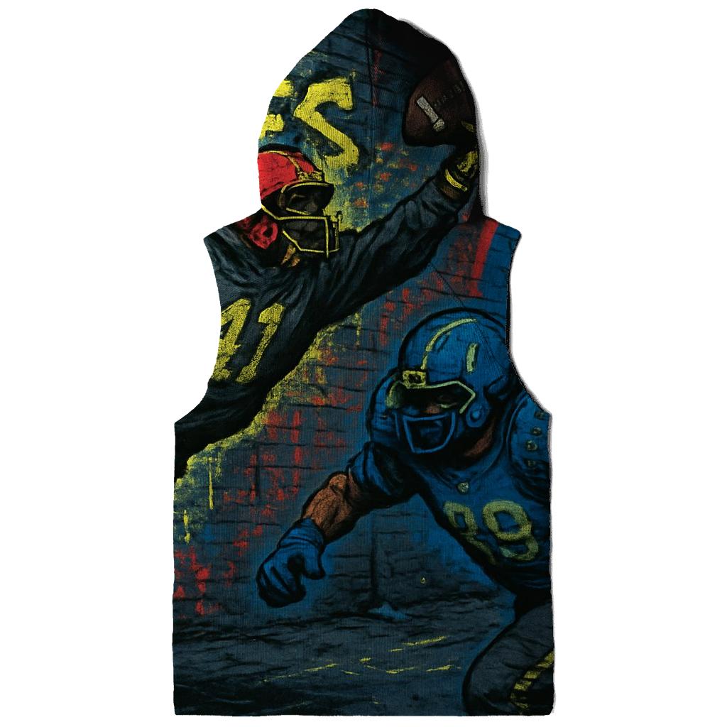 Graffiti Alley Gridiron zip-up hoodies