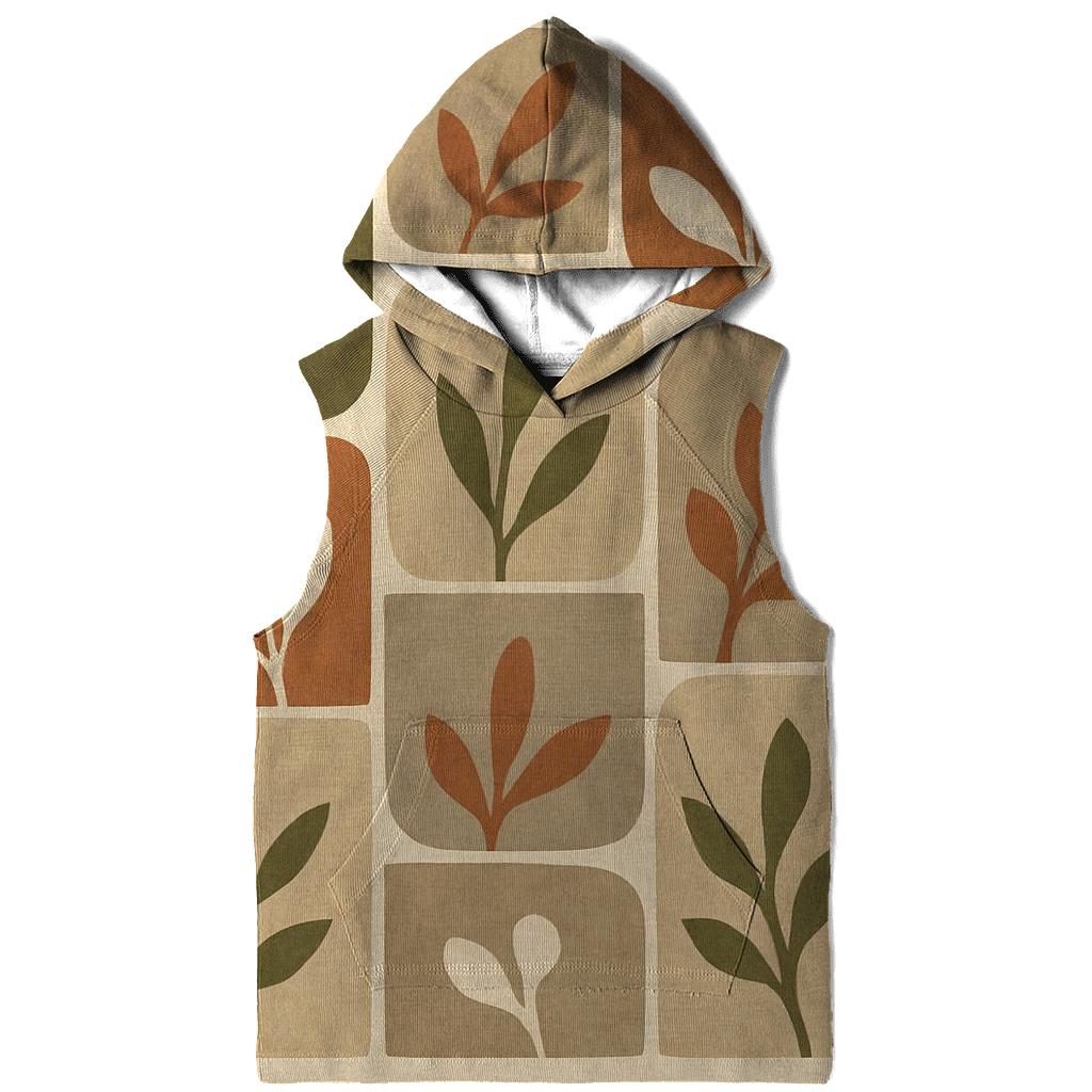 Earth Tone Mosaic designer hoodies