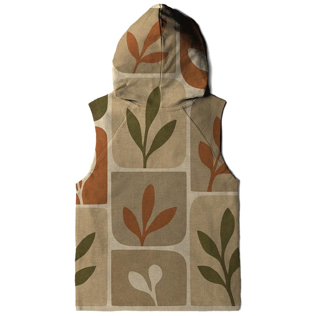 Earth Tone Mosaic designer hoodies