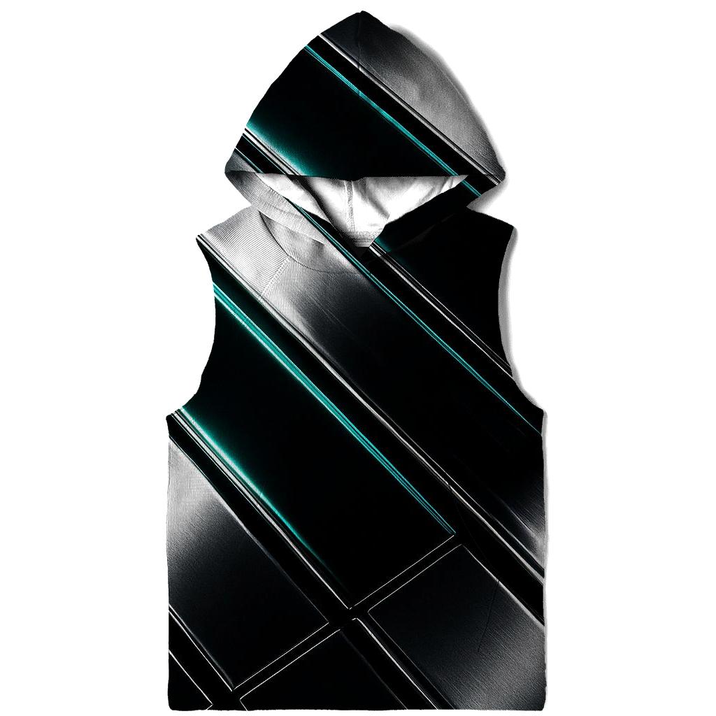 Chrome Mirage Lines graphic hoodies