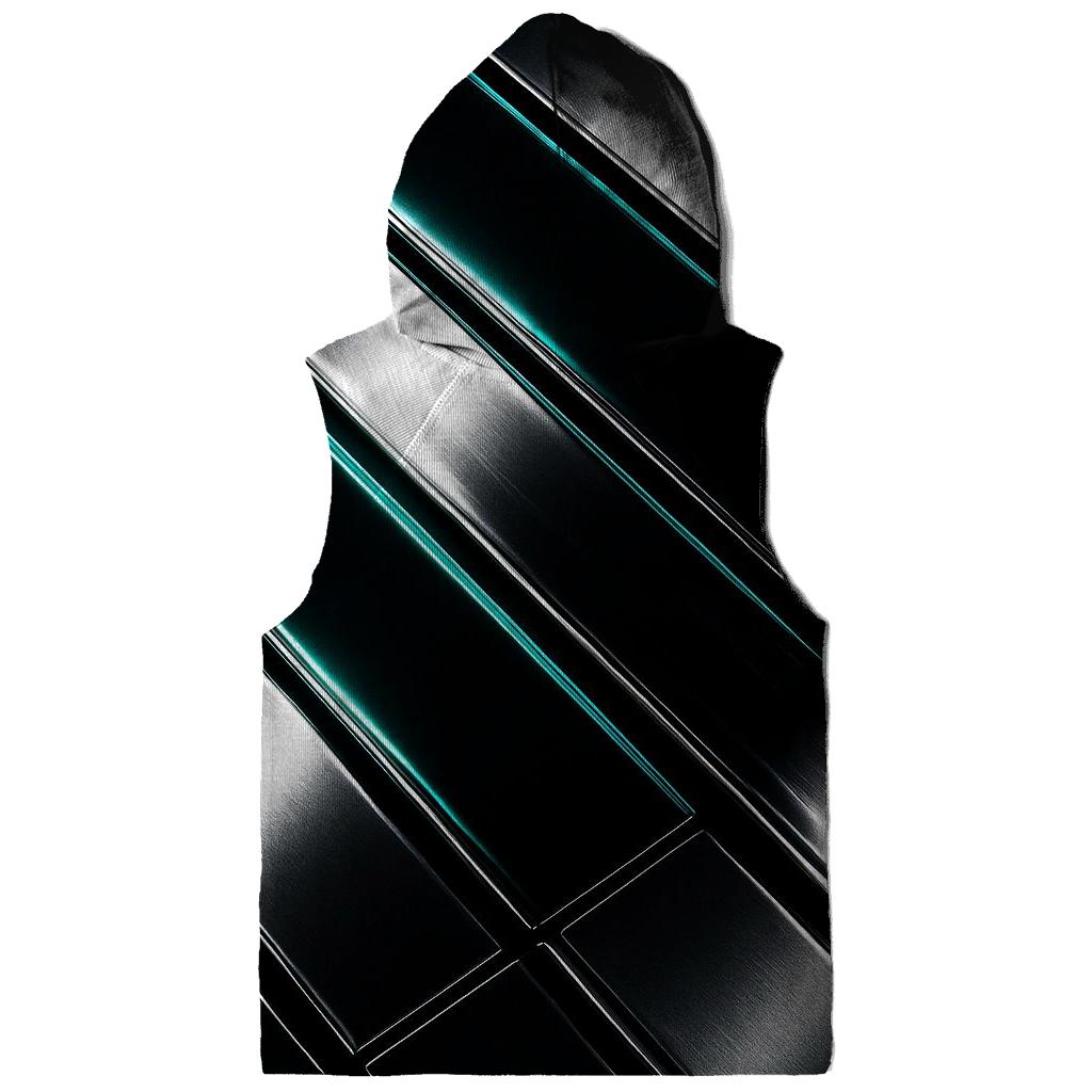 Chrome Mirage Lines graphic hoodies