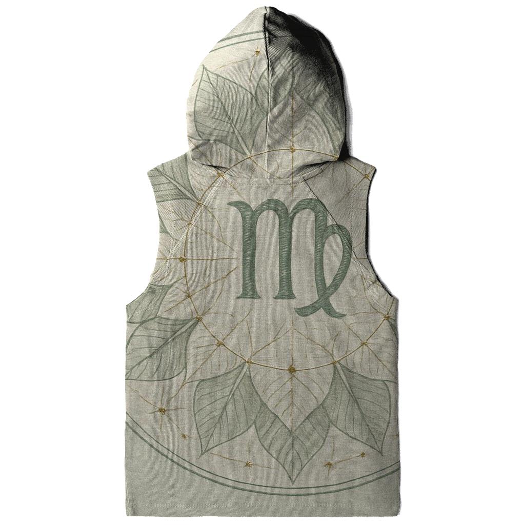 Virgo Earth Mandala Pattern hoodie designs