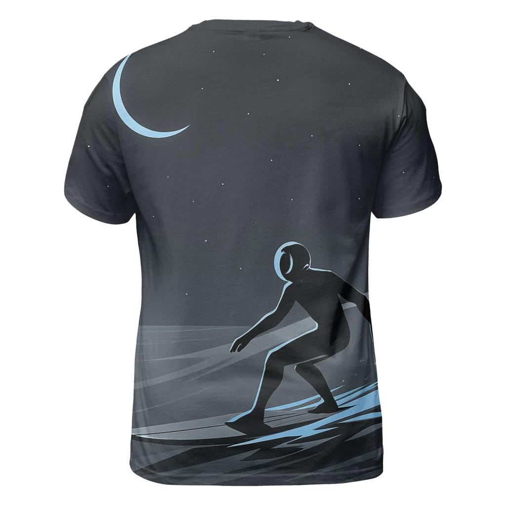 Lunar Surf Sprint unique graphic print tees