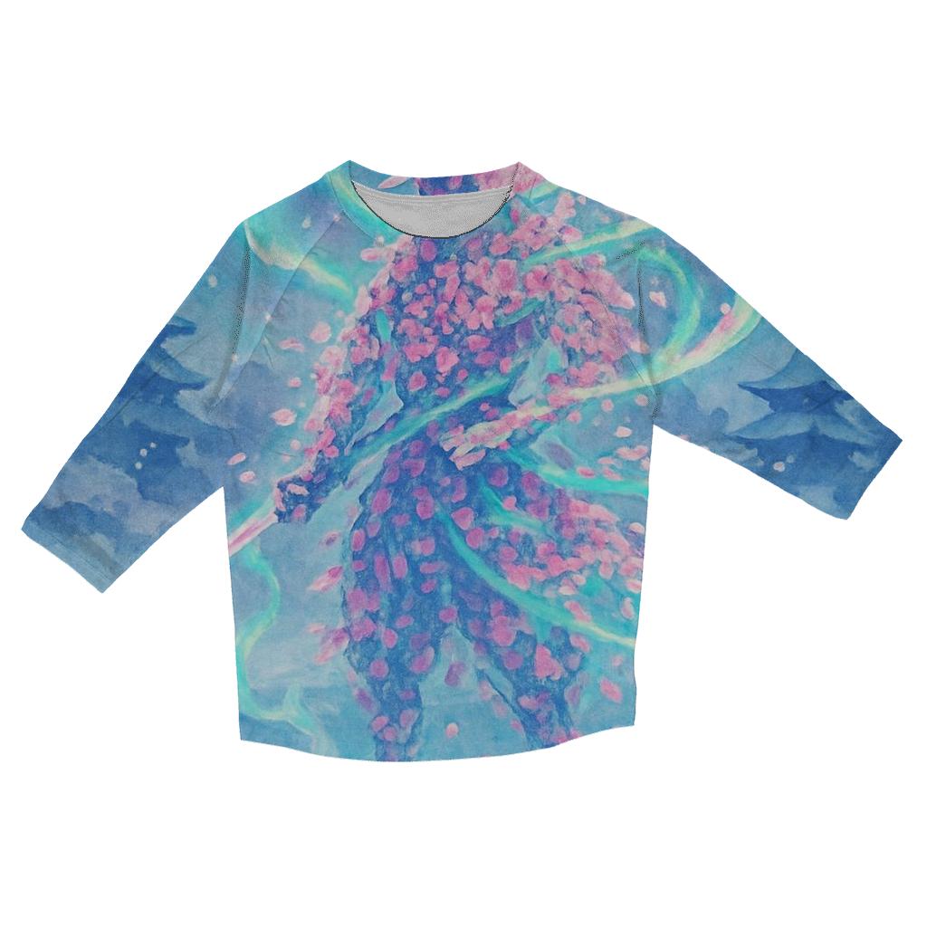 Aurora Sakura Samurai trendy 3/4 sleeve tops