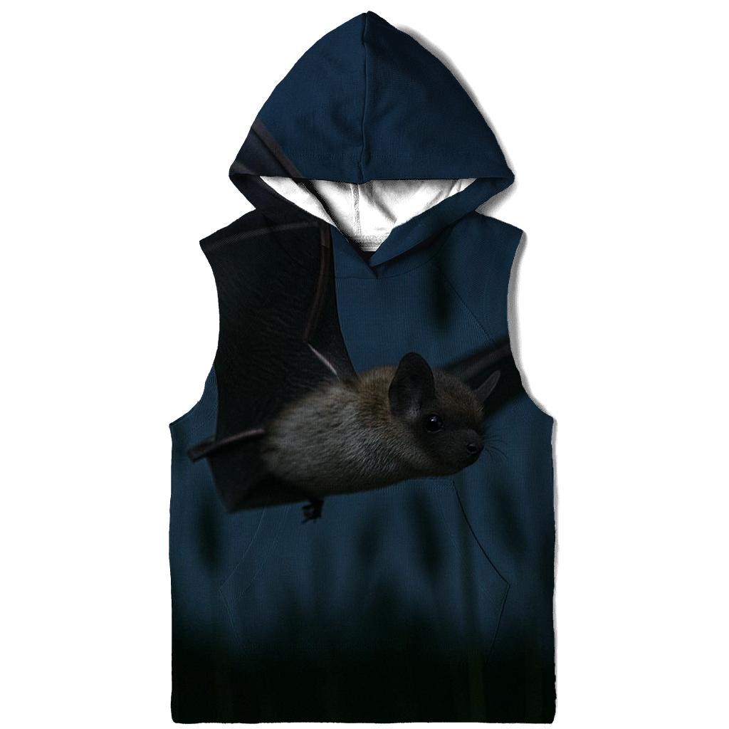 Crepuscular Flight Common Pipistrelle graphic hoodies