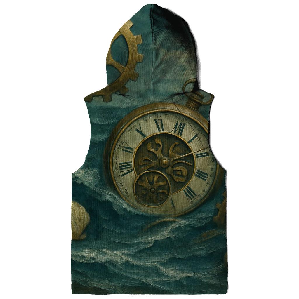 Surreal Ocean Clockwork graphic hoodies