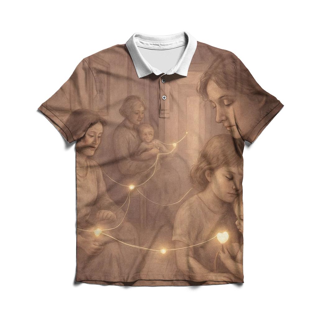 Threads Between Generations casual sports polo shirts