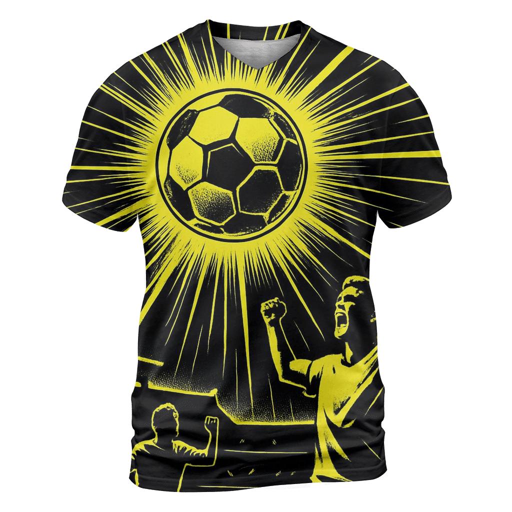 Pulsar Goal artistic all-over print tops