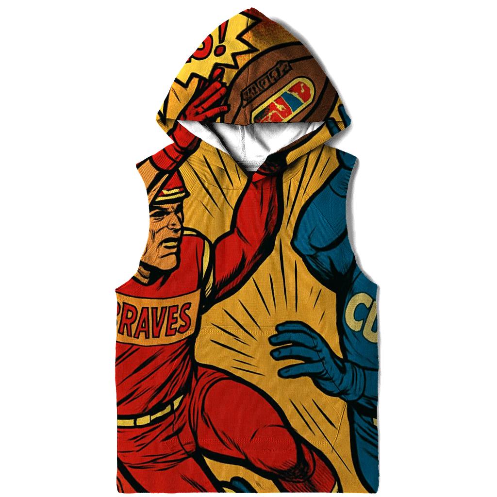 Retro Comic Bowl hoodie designs