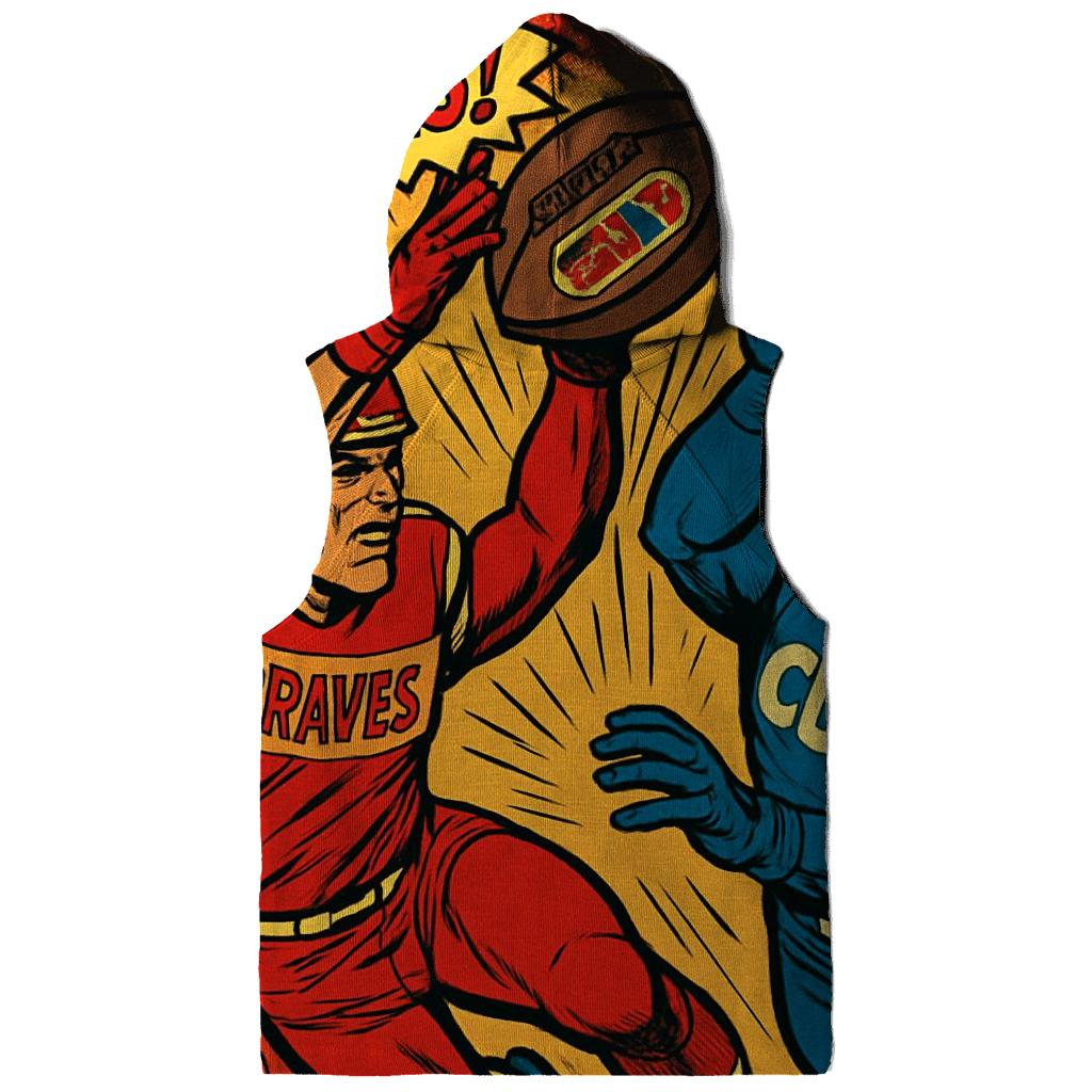 Retro Comic Bowl hoodie designs