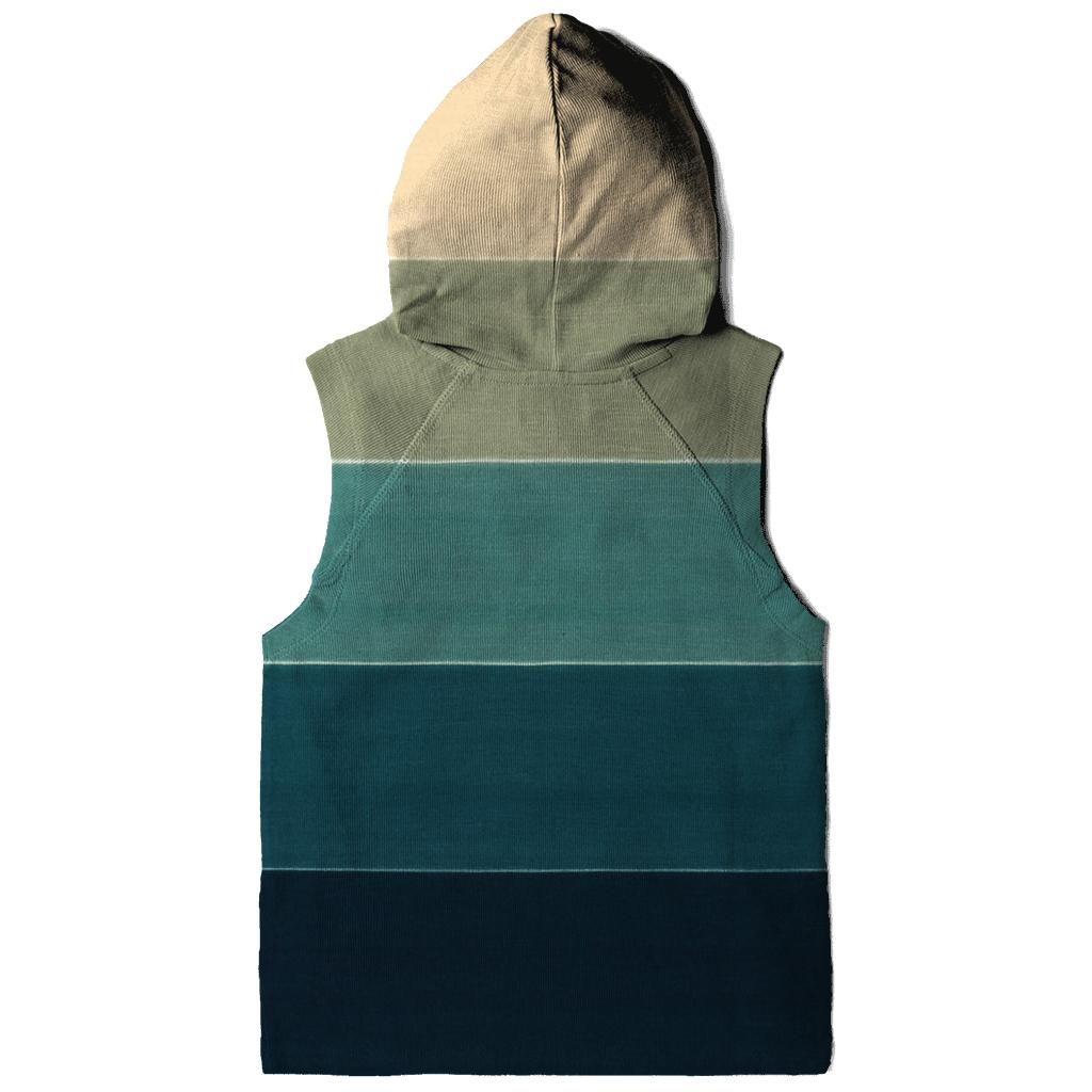 Horizon Lagoon Stripes graphic hoodies