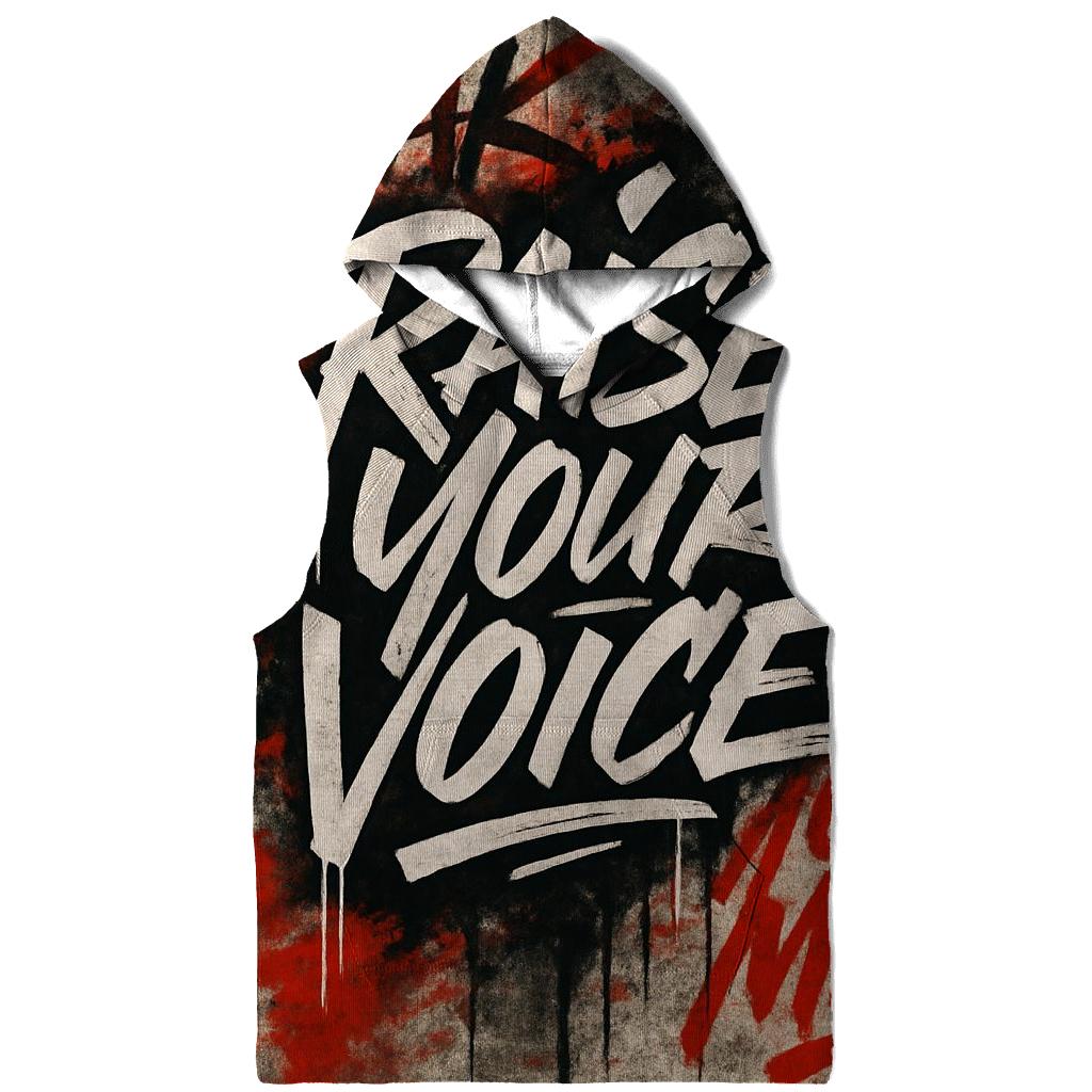 Chromatic Street Calligraphy embroidered hoodies