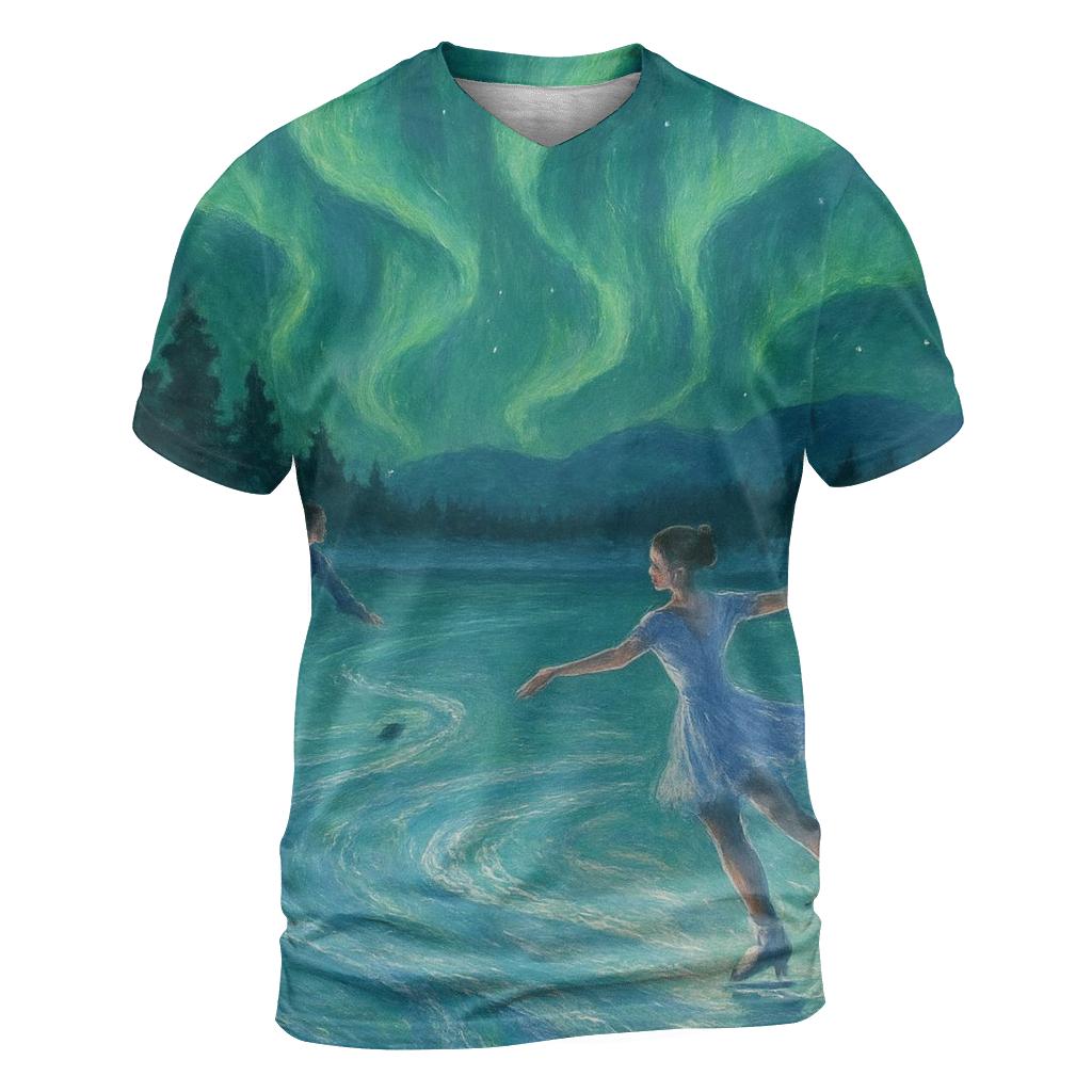 Aurora Ice Rink custom all-over print shirts